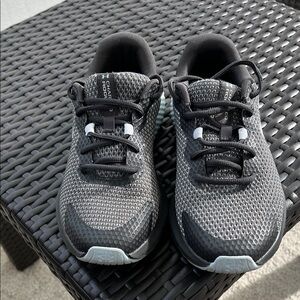 Under Armour Black and Gray Sneakers